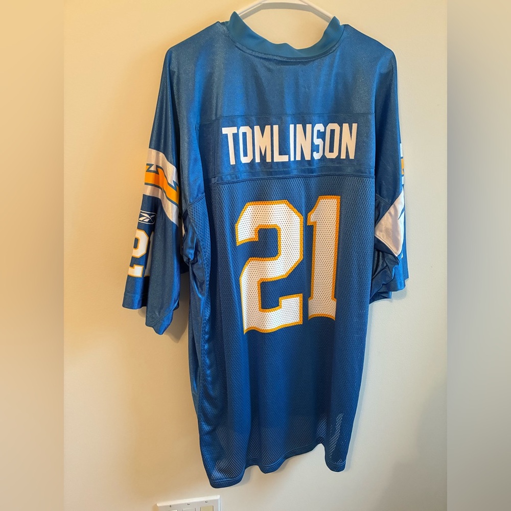 Reebok Chargers LaDainian Tomlinson #21 Jersey Size XXL